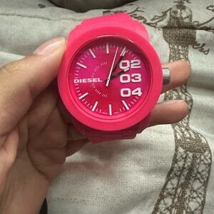 Diesel Vibrant Pink Timepiece